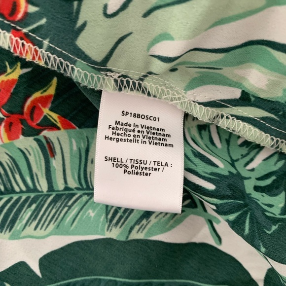 Rachel Zoe Palm Leaf Print Kimono Coverup - Picture 8 of 11